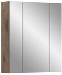 xonox.home Badezimmerspiegelschrank Nox Oak Nachbildung Melamin beschichtet modern