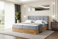 ALTDECOR Boxbett LOLLI7 (Multipocket-Matratze H4, H3 Matratze Bonellfederung, Topper,