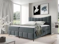 MIRJAN24 Boxspringbett Nova (mit zwei Bettk&auml;sten), Bonellfederkern,...