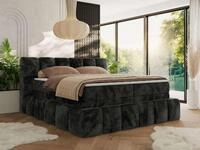 MKS M&Ouml;BEL Boxspringbett NIRA KING (Doppelbett-Set mit Topper & Bettkasten,