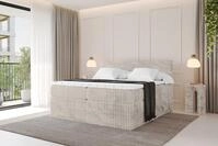 ALTDECOR Boxspringbett TOLO KING (Multipocket-Matratze H4, H3 Matratze