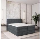 Masseno Boxbett LUNERA 160x200 cm mit Bonell Matratze und Topper