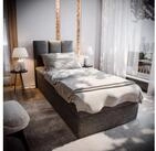 Masseno Boxbett MERIL 90x200 cm mit Bonell Matratze und Topper, Einzelbett,