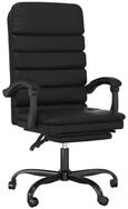 vidaXL B&uuml;rostuhl B&uuml;rostuhl mit Massagefunktion Schwarz Kunstleder (1 St)