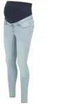 Vero Moda Maternity Skinny-fit-Jeans VMMTanya (1-tlg) Plain/ohne Details blau XS