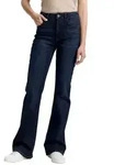 TOM TAILOR Schlagjeans STELLA Bootcut mit Schlag und Stretch blau 32