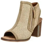 Mustang Shoes Mustang Shoes Sandalen Lederimitat/Textil High-Heel-Sandalette beige 36