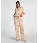 Hunkem&ouml;ller Pyjama Hose Satin orange XS