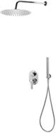 vidaXL Duschsystem Duschsystem Edelstahl 201 Silbern, H&ouml;he 2 cm