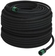vidaXL Saugschlauch Tropfschlauch Schwarz 0,6" 100 m Gummi, (1 St)