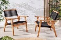 riess-ambiente Gartenstuhl BALI ROPE natur anthrazit &middot; Outdoor-Loungesessel...