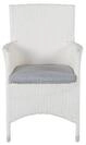 Venture Home Gartenstuhl 2er Set Malin Gartenstuhl mit Armlehnen inkl. Kiss (2...