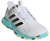 adidas Performance Hallen-Indoorschuhe Court Flight weiss/blau/schwarz Damen