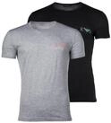 Emporio Armani T-Shirt Herren T-Shirt 2er Pack Baumwolle BOLD MONOGRAM (Packung, 2er