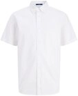 Jack & Jones Kurzarmhemd JPRBLUHARVEY OXFORD S/S SHIRT mit Button-Down Kragen