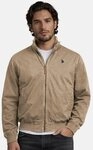 U.S. Polo Assn. Bomberjacke USWyyatt &ndash; Herren &Uuml;bergangsjacke aus Baumwolle...