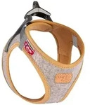 Curli Hunde-Geschirr Clasp Vest Geschirr Alpine Light Gray Gr&ouml;&szlig;e: S Brustumfang: