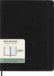 MOLESKINE Buchkalender Moleskine 12 Monate Wochen Notizkalender 2027, XL, 1 Wo...
