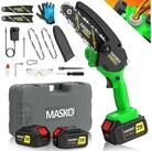 MASKO Akku-Kettens&auml;ge Mini Kettens&auml;ge 800W Elektrische Motors&auml;ge mit...