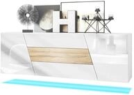 Vladon Sideboard Houston (h&auml;ngende Kommode, mit 2 T&uuml;ren und 3 Schubladen inkl.