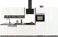 KOCHSTATION K&uuml;chenzeile KS-Virginia, Breite 390 cm, mit Glaskeramik-oder