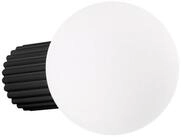 SOLLUX lighting Wandleuchte Wandleuchte Halo Schwarz Ip44, Nicht enthalten