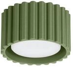 SOLLUX lighting Deckenleuchte Plafond Aura 1 Olivgr&uuml;n Gx53, Nicht enthalten
