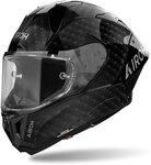 Airoh Motorradhelm Helmet Gp 800 Fim Racing 1 Carbon Gloss grau M
