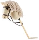 BIECO Steckenpferd Bieco Hobby Horse Steckenpferd Beige - Gr&ouml;&szlig;e S