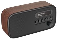 VQ VQ Dexter DAB/DAB+ Digitalradio UKW, Bluetooth, Wiederaufladbar Braun...