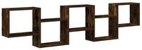 vidaXL Regal W&uuml;rfelregal 5 F&auml;cher R&auml;uchereiche Holzwerkstoff, 1-tlg.