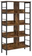 vidaXL B&uuml;cherregal B&uuml;cherregal Ger&auml;ucherte Eiche 82 x 32 x 144,5 cm...