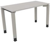Soennecken Schreibtisch Schreibtisch Vierfu&szlig; Quadratrohr B1200xT600xH680-820