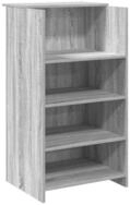 vidaXL Schreibtisch Empfangstheke Grau Sonoma 55x50x103,5 cm Holzwerkstoff
