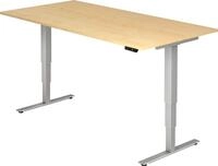 HAMMERBACHER Schreibtisch Sitz-Steh-Schreibtisch elektrisch 200x100 -128,5cm