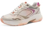 Tamaris Plateausneaker, Freizeitschuh, Halbschuh, Schn&uuml;rschuh in farbenfrohen Design