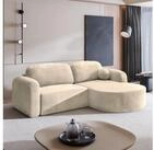 Masseno Ecksofa AMILIA mit Schlaffunktion L-Form, Sofa mit Bettkasten