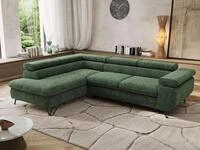 MKS M&Ouml;BEL Ecksofa PABLO L, Set, HR35-Schaum, Metallbeinen, Wellenfedern, L-form,