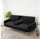 HTI-Living 2-Sitzer Sofa mit Knopfsteppung, St&uuml;ck 1 Teile, Schlafsofa Zweisitzer