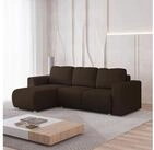 Masseno Ecksofa RINOVA mit Schlaffunktion L-Form, Sofa mit Bettkasten