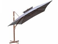 Gardissimo Ampelschirm Ampelschirm mit St&auml;nder Marbella 300x400 cm anthrazit,