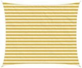 vidaXL Sonnensegel Sonnensegel Gelb und Wei&szlig; 2,5 x 4 m HDPE, (1-tlg)