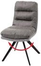 MCW Esszimmerstuhl MCW-G66-1 (1er), Bezug mit Ziernaht, abgerundete Ecken, 90&deg;