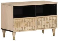 vidaXL TV-Schrank TV-Schrank 70x33x46 cm Massivholz (1-St)