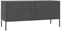 vidaXL TV-Schrank TV-Board Anthrazit 105x35x50 cm Stahl