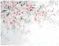 Wallarena Fototapete Blumen - Mehrfarbig - Elegant - Vlies - Wohnzimmer, glatt,...