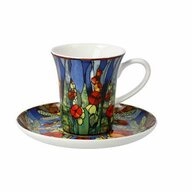 Goebel Espressotasse Tiffany - Libelle, Fine Bone China