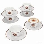 Ritzenhoff & Breker Becher 12tlg Authentic Italian Cappuccino-Set Tassen...