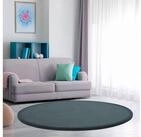 Paco Home Teppich Tatami 475, rund, H&ouml;he: 24 mm, Kurzflor, Uni Farben, mit Memory