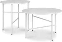 bomoe Beistelltisch 2er Set Beistelltisch Outdoor &Oslash; 44x46cm + &Oslash; 53x36cm,...